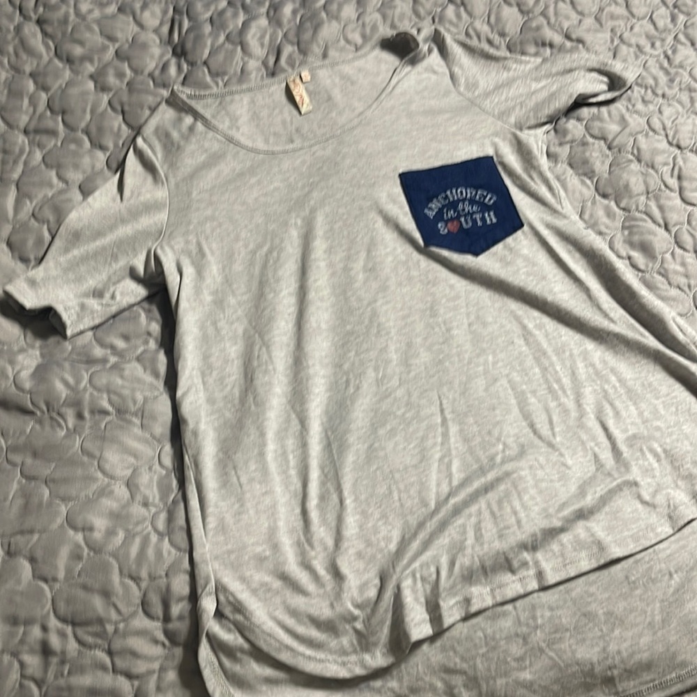 CUTE Anchored in the South shirt L